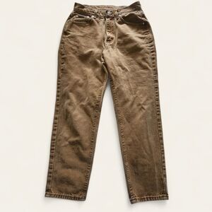 Lee Riveted Collection Vintage Tan Jeans | Women’s 12P‎ | 100% Cotton